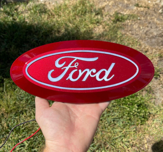 2018-2020 Ford F150 Light Up Badge (HoneyComb Grille)