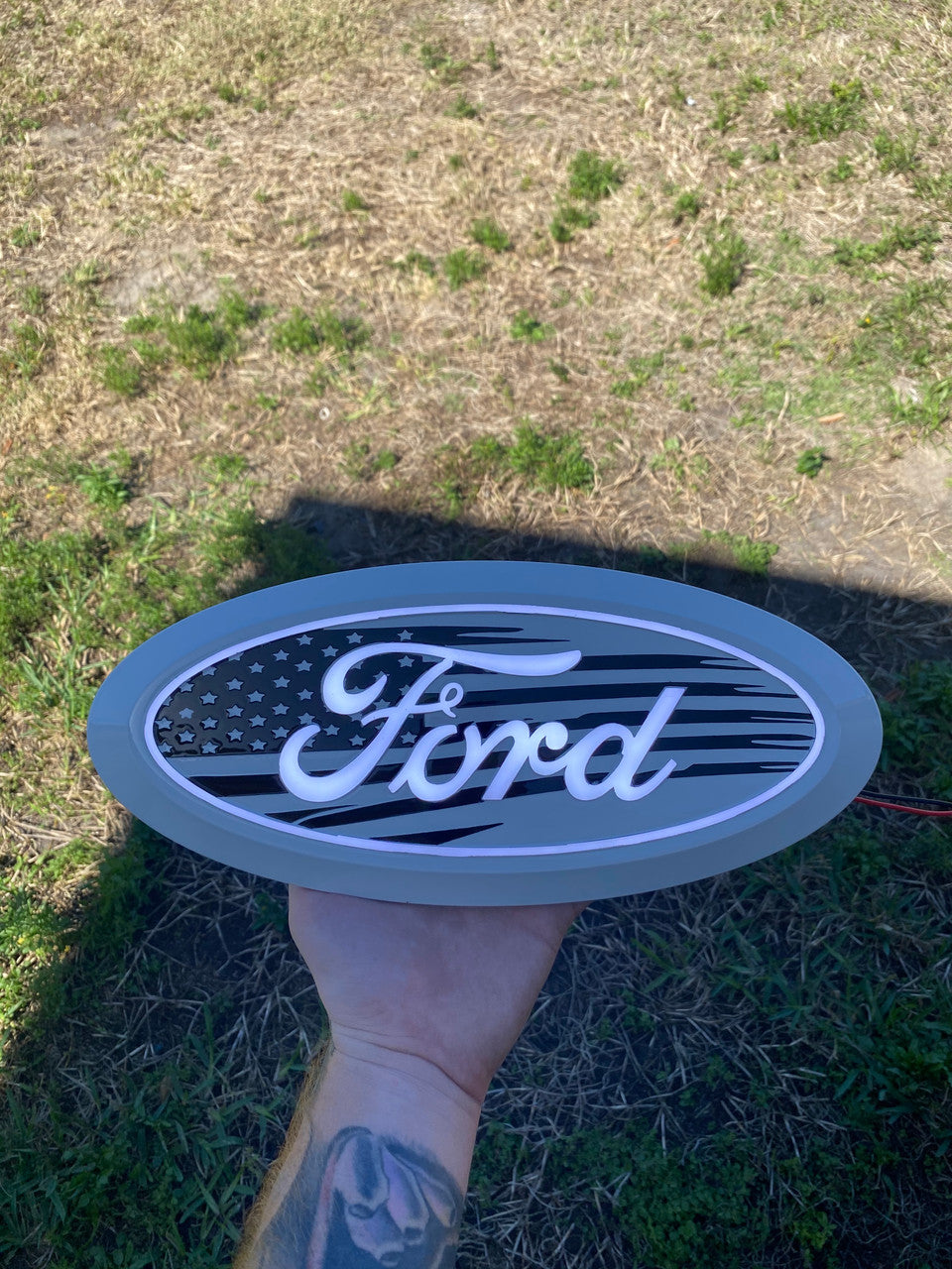 2017-2019 Ford SuperDuty Light Up Front Badge