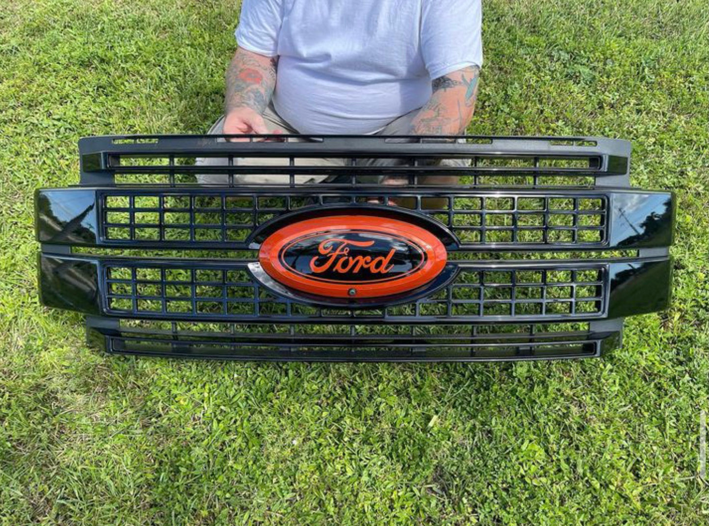 2017-2019 Ford SuperDuty Painted Grille