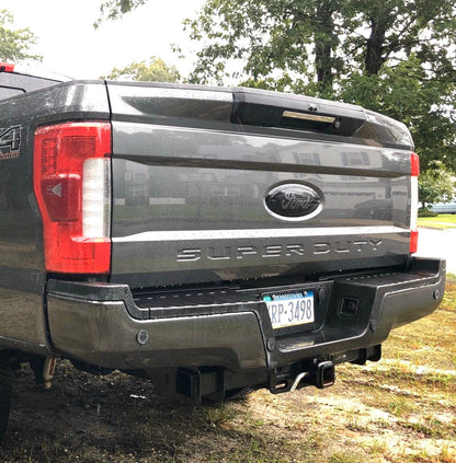 2020-2022 Ford SuperDuty Painted Rear Bumper