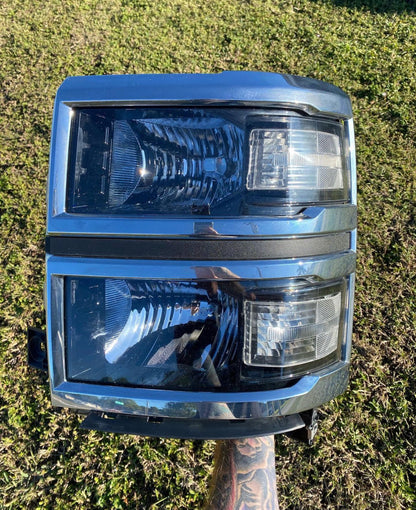 2014-2015 Chevy Silverado 1500 Non-Projector Headlights