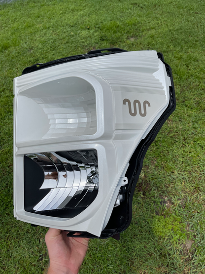 2011-2016 Ford SuperDuty Painted Headlights