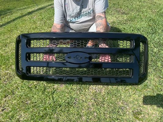 1999-2007 Ford SuperDuty Painted Grille