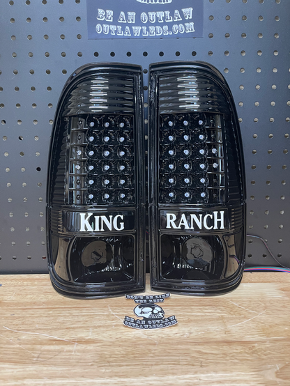 1997-2003 Ford F150 Painted Tail Lights
