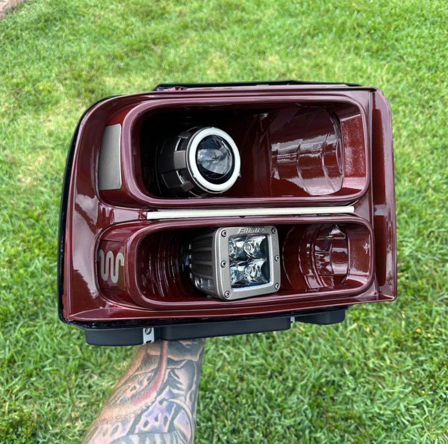 1999-2007 Ford SuperDuty Projector/Pod Switchback Headlights