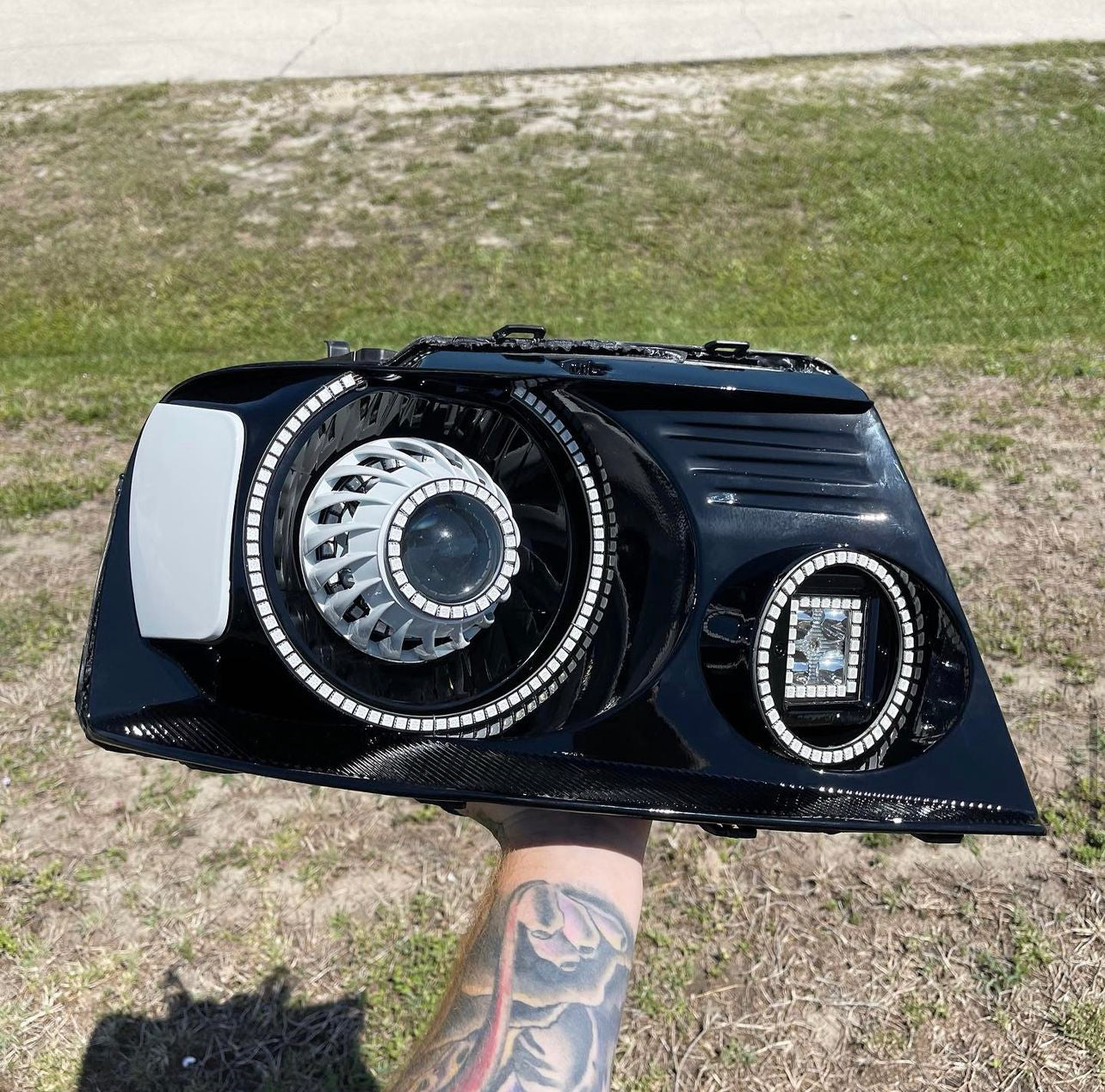 2004-2008 Ford F150 Painted Headlights