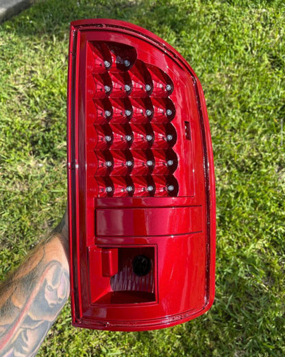 2002-2006 Dodge Ram 1500/2500/3500 Painted Tail Lights