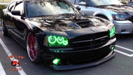 2006-2010 Dodge Charger Double Halo Headlights