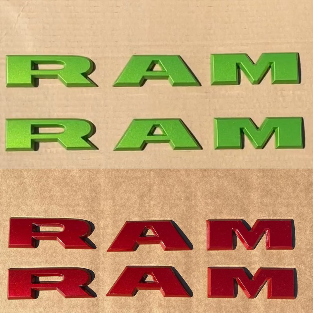 2019-2023 RAM Painted Door Letters