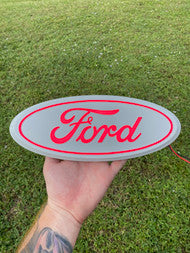 2017-2019 Ford SuperDuty REAR Tailgate Light Up Badge