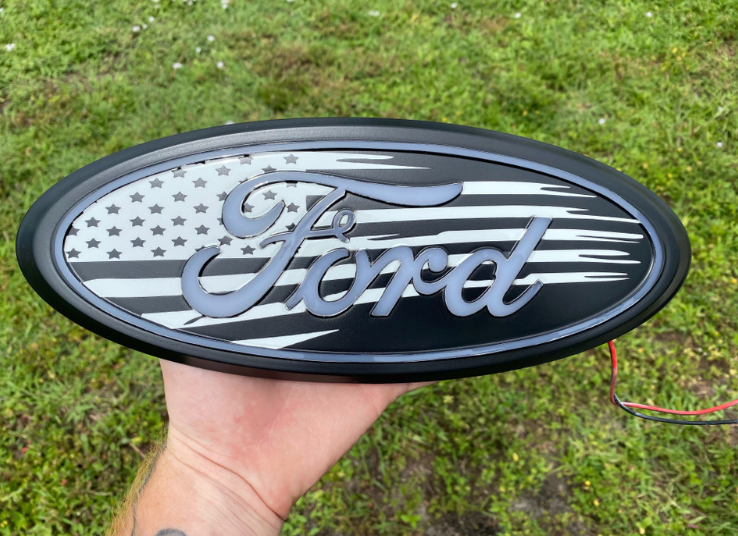 2023 Ford SuperDuty REAR Tailgate Light Up Badge (center badge only)