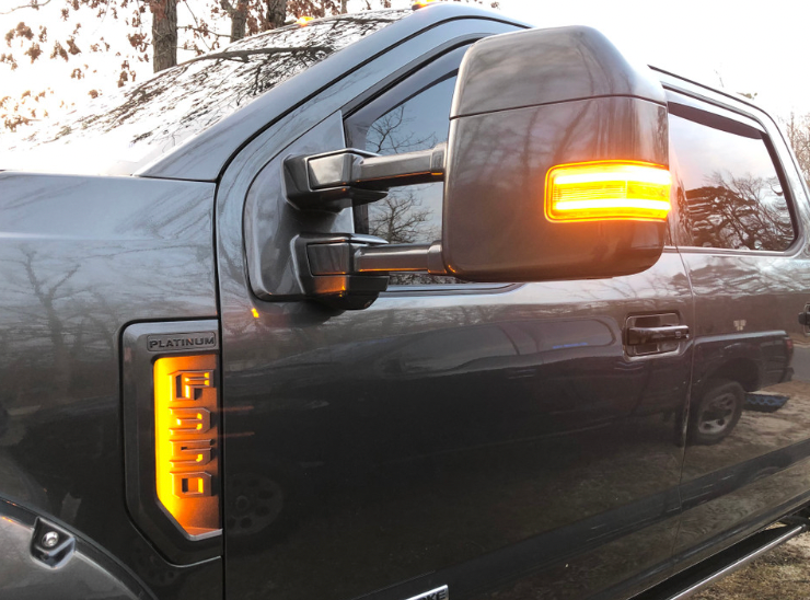 2023+ Ford SuperDuty Switchback Mirror Markers