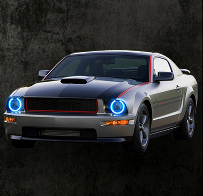 2005-2009 Ford Mustang Single Halo Headlight