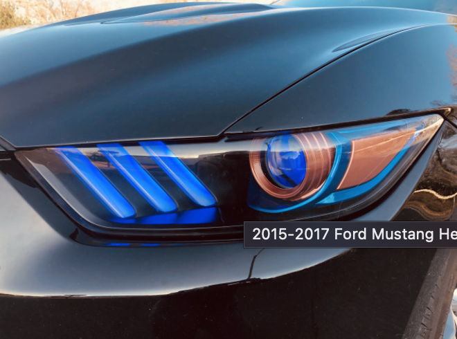 2015-2017 Ford Mustang Headlight