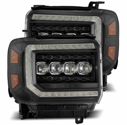 2014-2018 GMC Sierra AlphaRex NOVA Headlights
