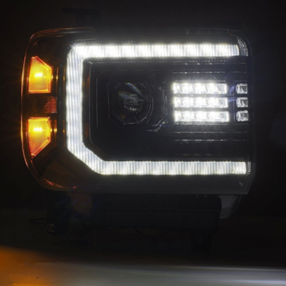 2014-2018 GMC Sierra AlphaRex LUXX Headlights