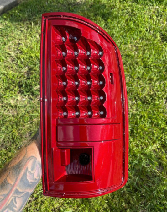 2007-2008 Dodge Ram 1500/2500/3500 Painted Tail Lights