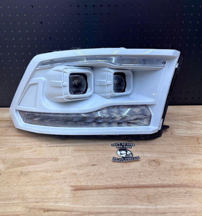 2009-2018 Dodge Ram Dual Projector Switchback Headlight