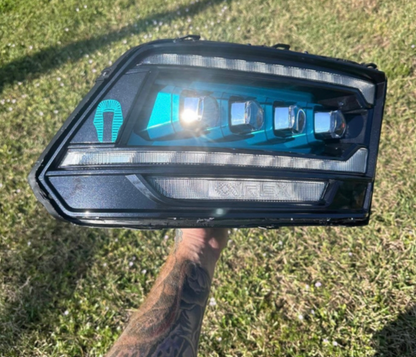 2009-2018 Dodge Ram Nova Series G2 Style AlphaRex Quad Projector Headlight