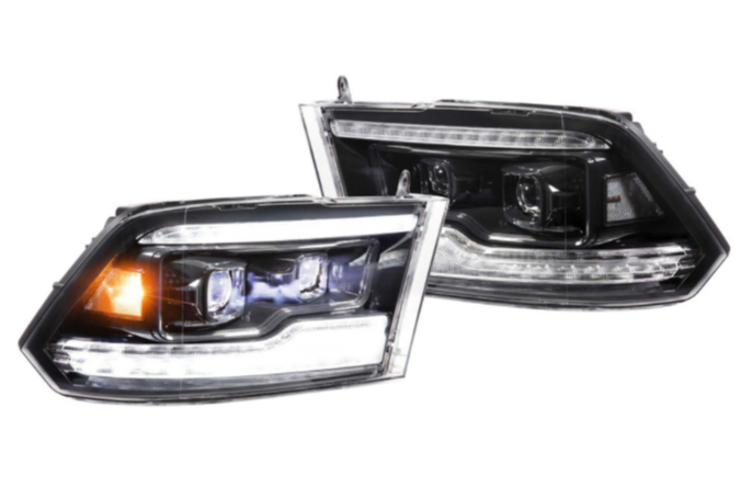 2009-2018 Dodge Ram Morimoto XB LED Headlights (WHITE DRL)