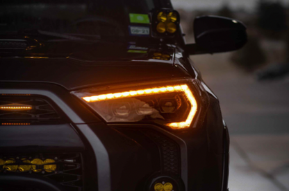 2014-2023 Toyota 4Runner Morimoto XB LED Headlights (AMBER DRL)