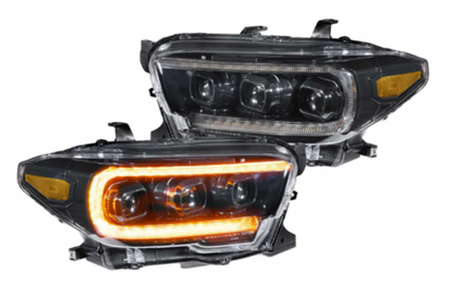 2016-2023 Toyota Tacoma Morimoto XB LED Headlights (AMBER DRL)