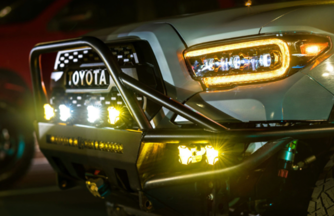 2016-2023 Toyota Tacoma Morimoto XB LED Headlights (AMBER DRL)