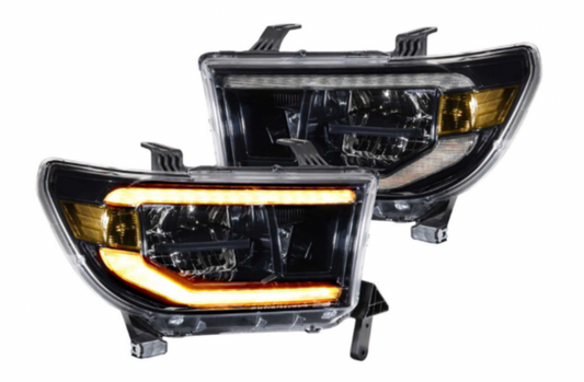 2007-2013 Toyota Tundra Morimoto XB LED Headlights (AMBER DRL)