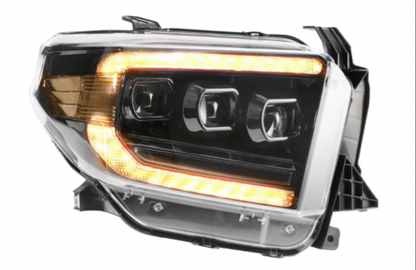 2014-2021 Toyota Tundra Morimoto XB LED Headlights (AMBER DRL)