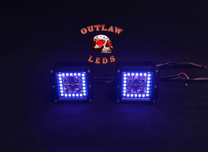 3x3 Inch Pods With Color Changing Halos Set