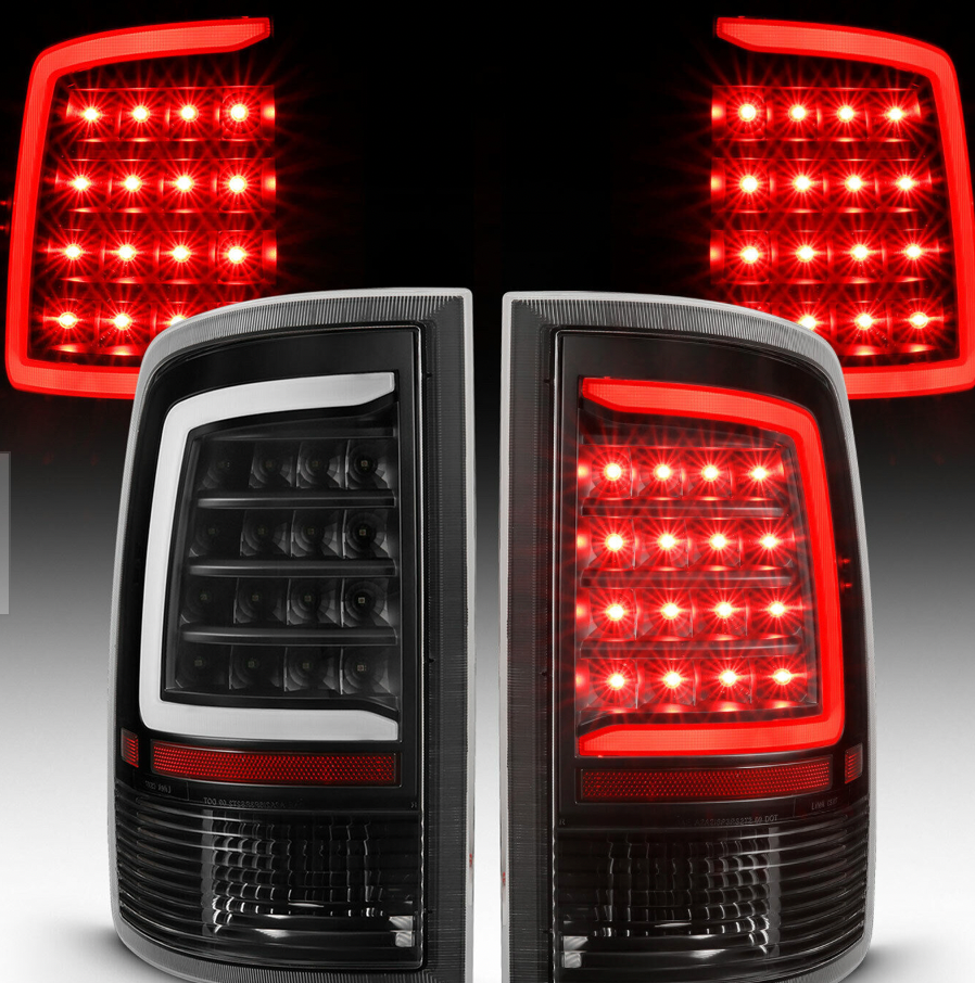 2009-2018 Dodge Ram 1500/2500/3500 LED C Bar Tail Lights