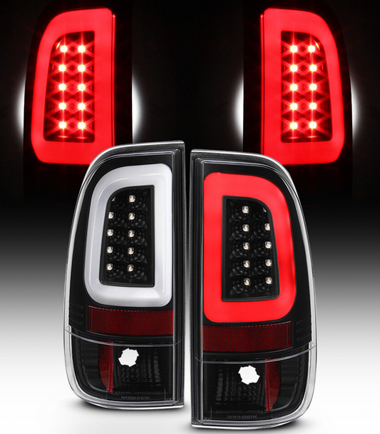 2008-2016 Ford SuperDuty Tube Style Tail Lights