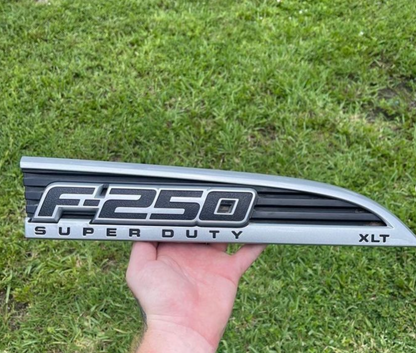 2011-2016 Ford SuperDuty Painted Fender Badges