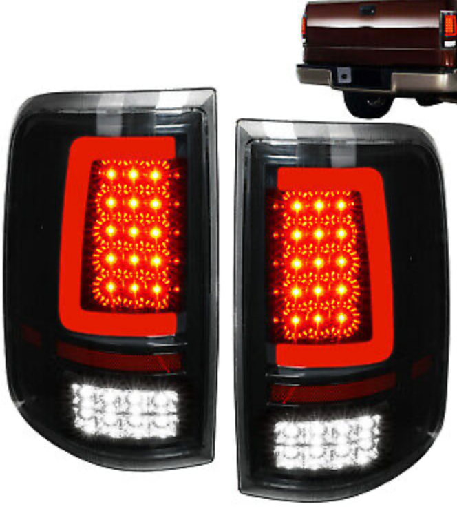 2004-2008 Ford F150 C Bar Style Tail Lights