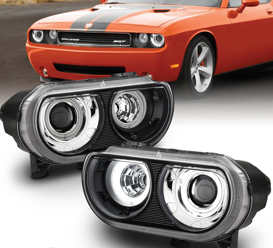 2008-2014 Dodge Challenger Projector Headlights