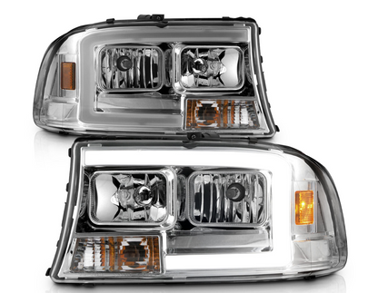1998-2003 Dodge Durango Bar Style Headlights