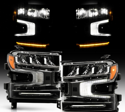 2019-2021 Chevy Silverado 1500 Switchback Headlights (LED ONLY)