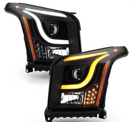 2015-2020 GMC Yukon Bar Style Switchback Projector Headlights