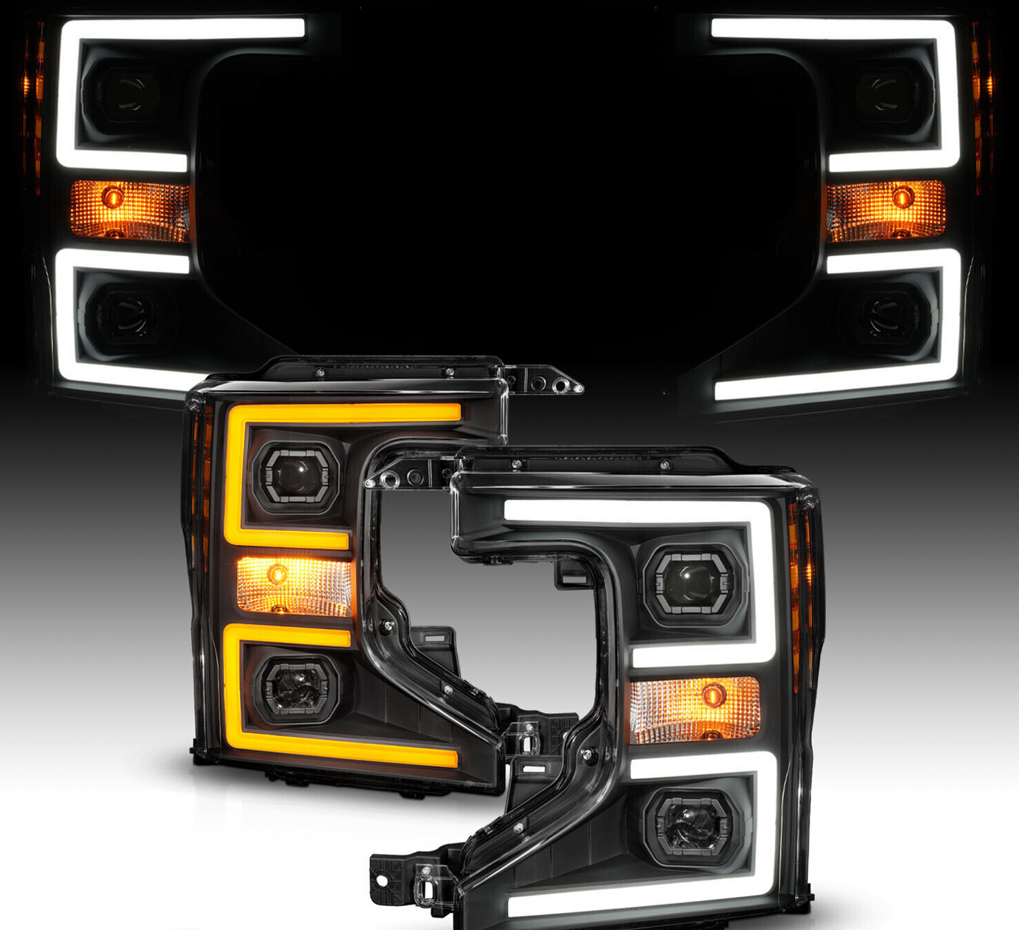 2020-2022 Ford SuperDuty Sequential Bar Style Headlights