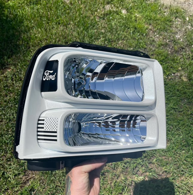 1999-2007 Ford SuperDuty Painted Headlights
