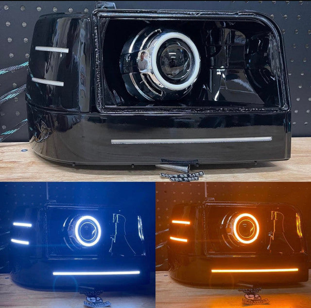 1992-1997 Ford OBS Switchback Projector Headlights