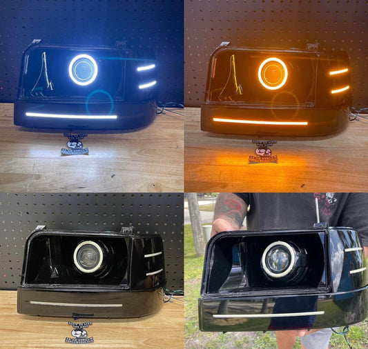1992-1997 Ford OBS Switchback Projector Headlights