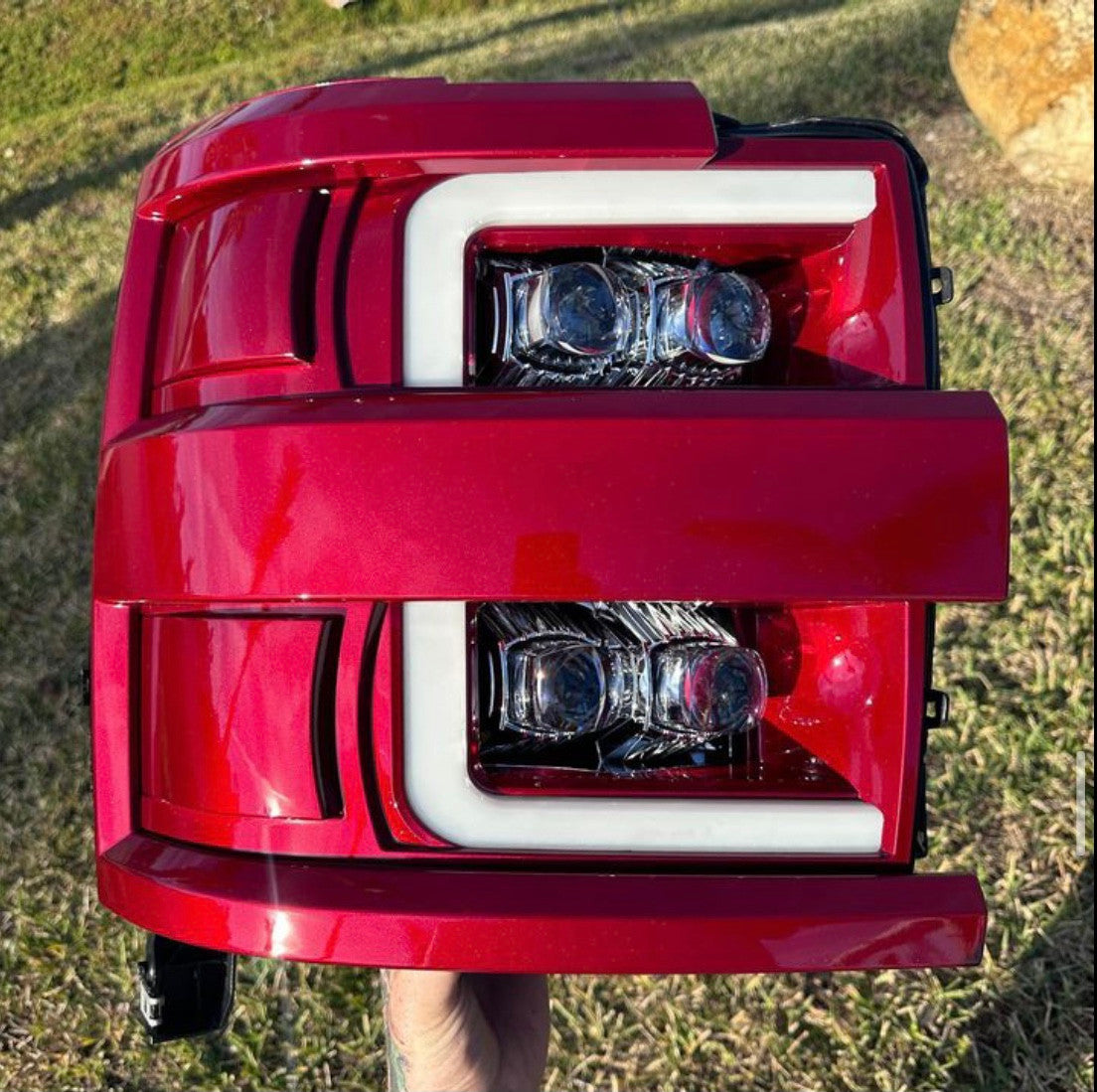 2015-2019 Chevy Silverado HD AlphaRex NOVA Headlights