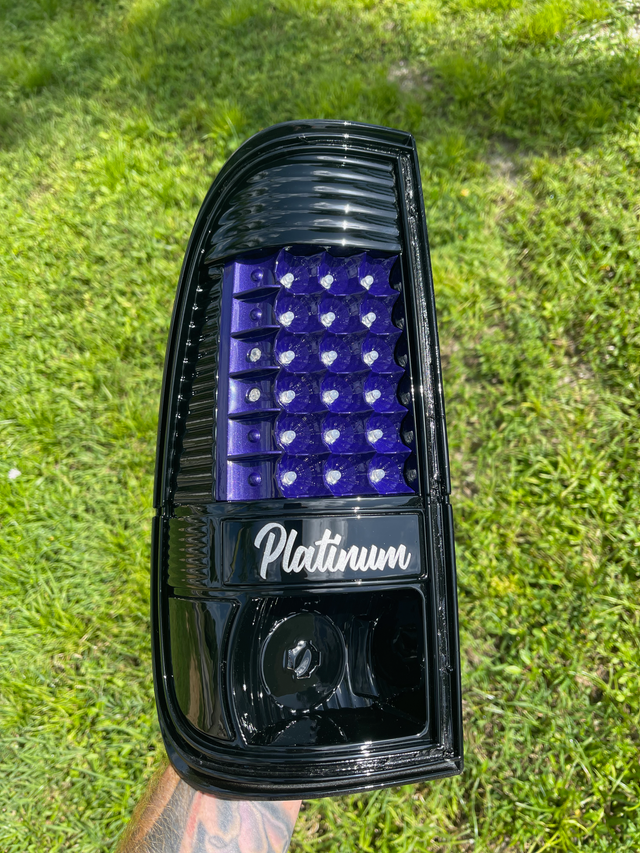 1999-2016 Ford SuperDuty Painted Tail Lights
