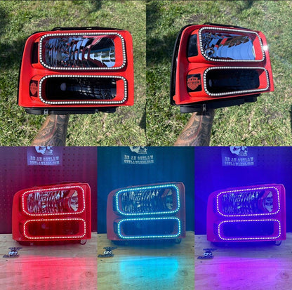 1999-2007 Ford SuperDuty Double Halo Headlights