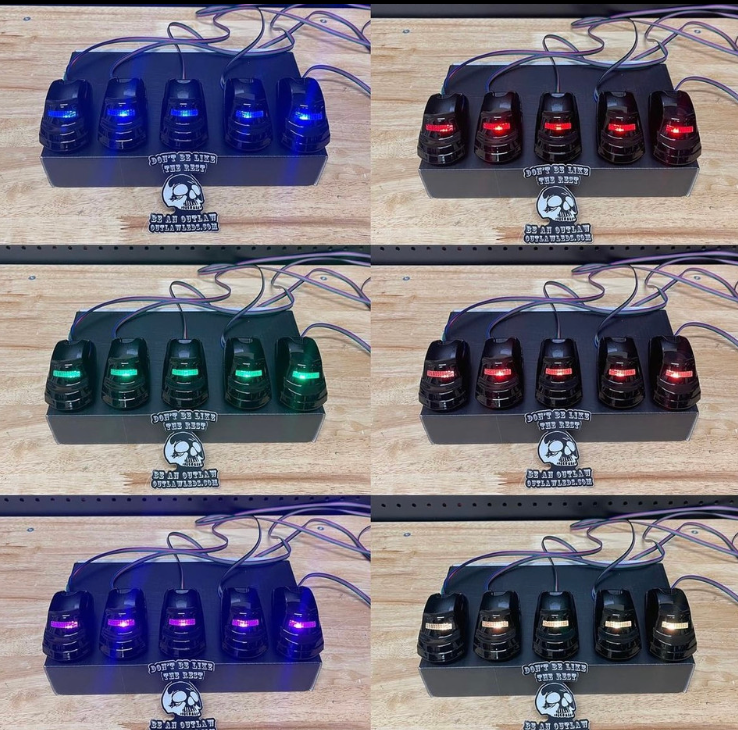 2017-2022 Ford SuperDuty RGB Color Changing Cab Lights