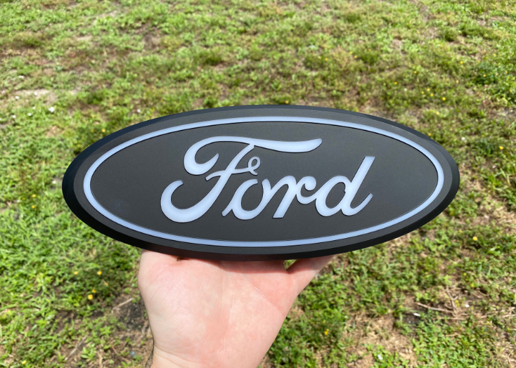 2020-2022 Ford SuperDuty REAR Tailgate Light Up Badge (center badge only)