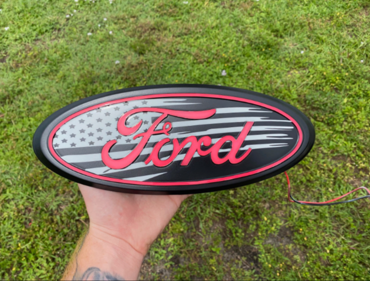 2018-2020 Ford F150 Light Up Tailgate Badge
