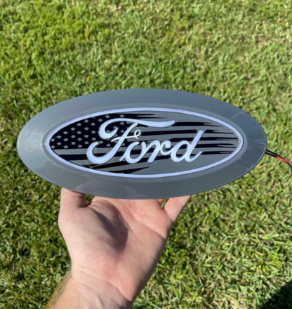 2018-2020 Ford F150 Light Up Badge (HoneyComb Grille)