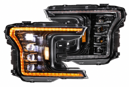 2018-2020 Ford F150 Morimoto XB LED Headlights (AMBER DRL)